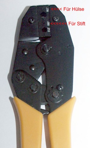 Crimpzange Oberteil