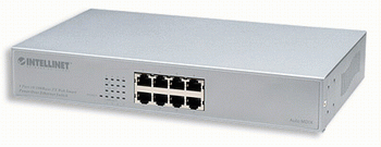 Intellinet 8x Switch PoE