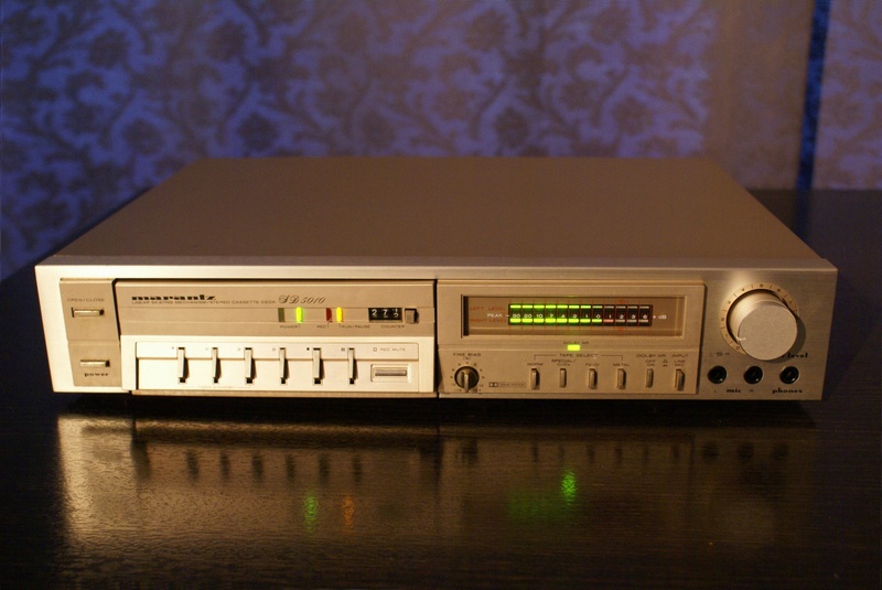 Marantz SD 5010 Linear Skating Vintage Cassette Tape Deck NEW BELTS